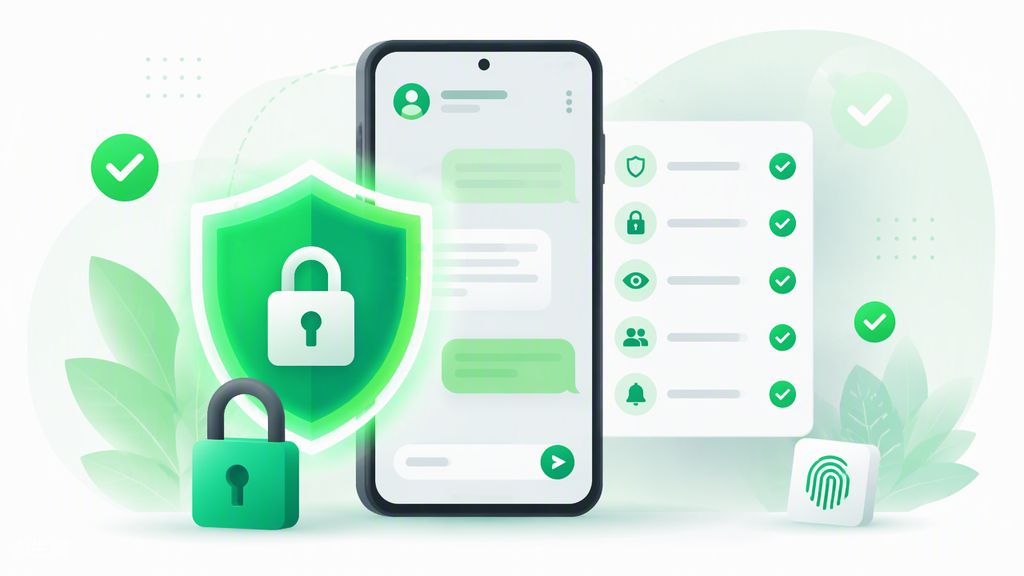 LINE账号安全设置清单:绑定邮箱电话、强密码与已登录设备检查界面示意